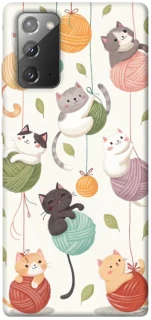 Чехол на Samsung Galaxy Note 20 Funny Kittens фото 1 из 1