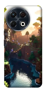 Чехол на TECNO Spark 30 Pro (KL7) Minecraft sunset фото 1 из 1