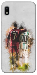 Чохол на Samsung Galaxy A10 (A105F) Ronaldo та Messi фото 1 з 1