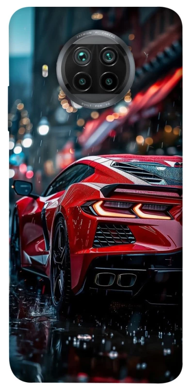 Чохол на Xiaomi Mi 10T Lite / Redmi Note 9 Pro 5G Red sports car фото 1 з 1