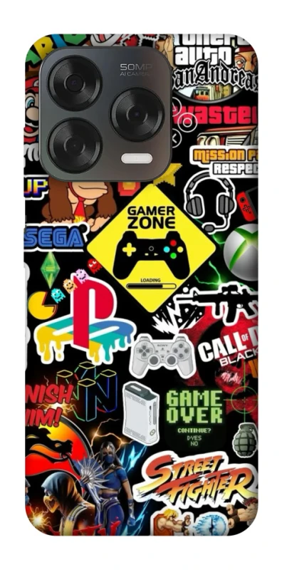 Чохол на ZTE Blade V70 Design Gamer Zone фото 1 з 2