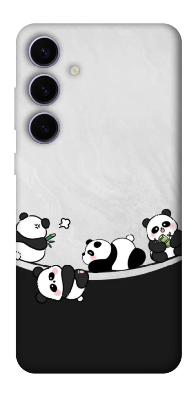 Чохол на Samsung Galaxy S25+ Four pandas фото 1 з 1
