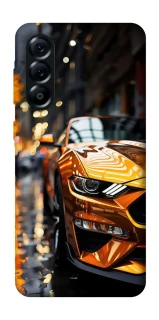 Чохол на Samsung Galaxy A57 5G Golden sports car фото 1 з 1