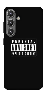 Чехол на Samsung Galaxy S24 Parental Advisory Label фото 1 из 1