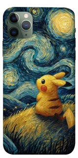Чохол на Apple iPhone 11 Pro Max (6.5") Pikachu and Van Gogh фото 1 з 1
