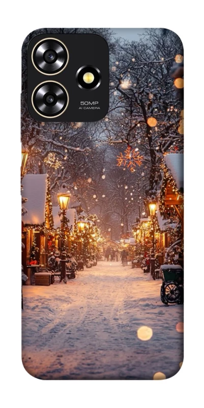 Чохол на ZTE Blade A73 4G Новорічний v50 фото 1 з 1