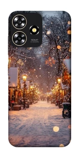 Чехол на ZTE Blade A73 4G Новогодний v50 фото 1 из 1