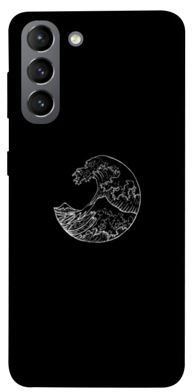 Чохол на Samsung Galaxy S21 Black tsunami фото 1 Чохол на Samsung Galaxy S21 Black tsunami фото 1 з 1