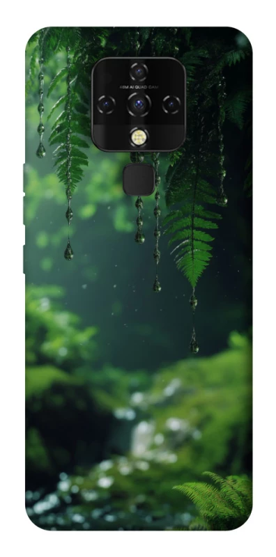 Чехол на TECNO Camon 16 SE rain forest фото 1 из 1