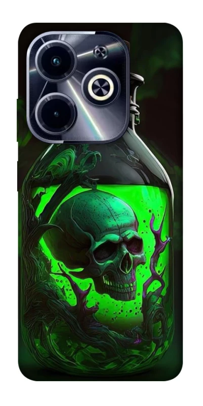 Чохол на Infinix Hot 40i Skull bottle фото 1 з 1