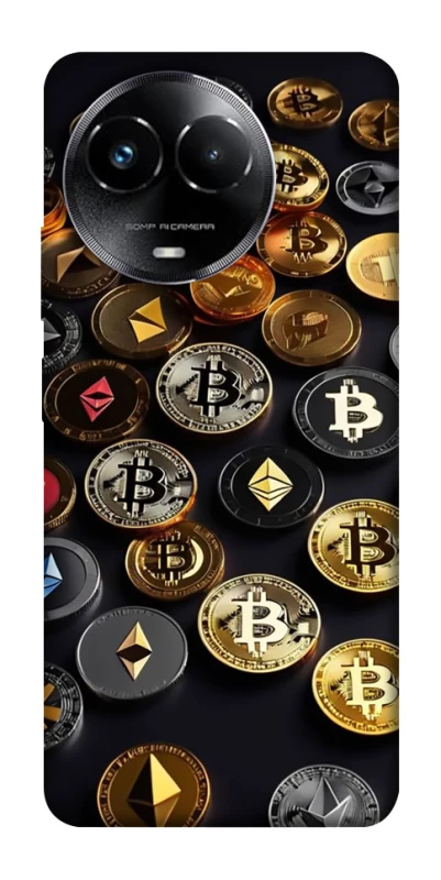 Чехол на Realme C67 4G Many coins фото 1 из 1