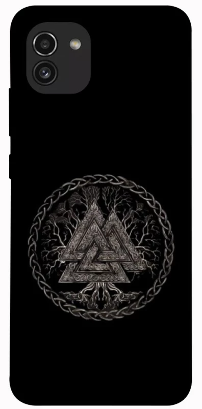 Чохол на Samsung Galaxy A03 Валькнут v3 фото 1 з 1