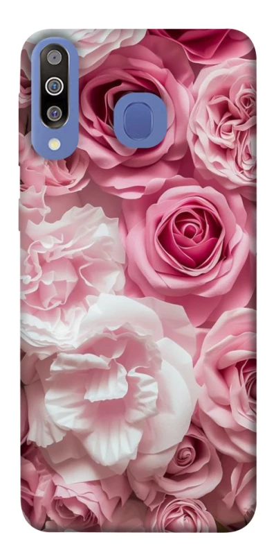 Чохол на Samsung Galaxy M30 Рожеві Квіти фото 1 з 1