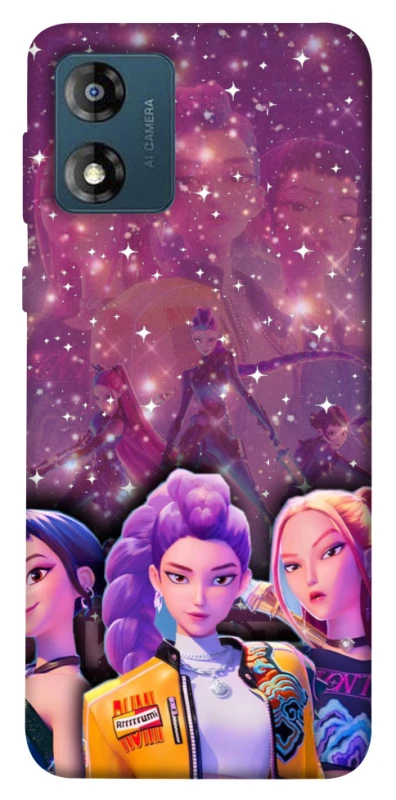 Чохол на Motorola Moto E13 k-pop demon hunters v6 фото 1 з 1