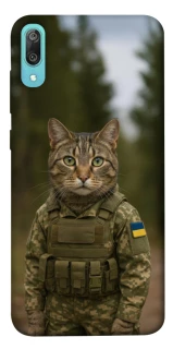 Чехол на Huawei Y6 Pro (2019) Кот защитник фото 1 из 1