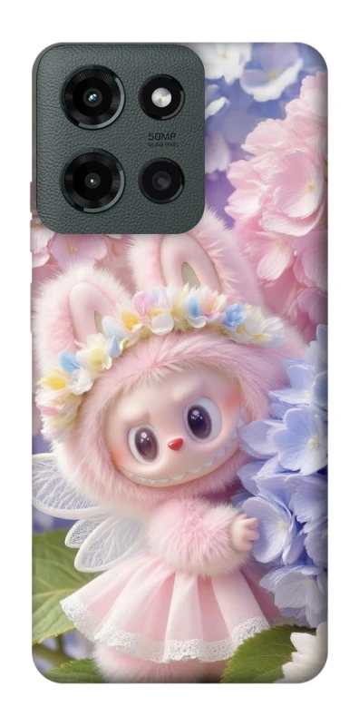 Чехол на Motorola Moto G Power (2025) Labubu & Flowers ver.1 фото 1 из 1