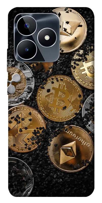 Чехол на Realme C53 Many coins v2 фото 1 из 1