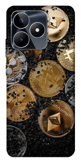 Чехол на Realme C53 Many coins v2 фото 1 из 1