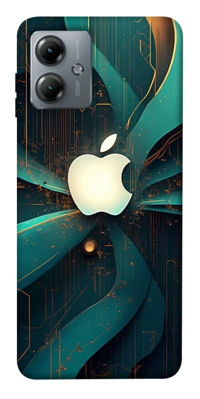 Чохол на Motorola Moto G14 Apple logo ver.4 фото 1 з 1