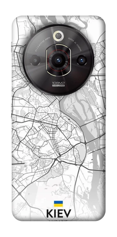 Чохол на ZTE Nubia Focus Pro Kiev white map фото 1 з 1