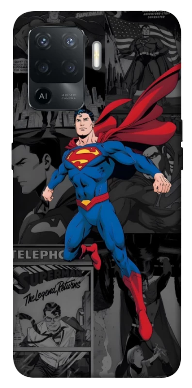 Чохол на Oppo Reno 5 Lite superman comics фото 1 з 1