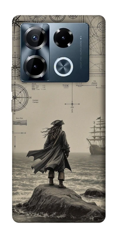 Чохол на Infinix Note 40 Pro 4G Captain Jack Sparrow фото 1 з 1