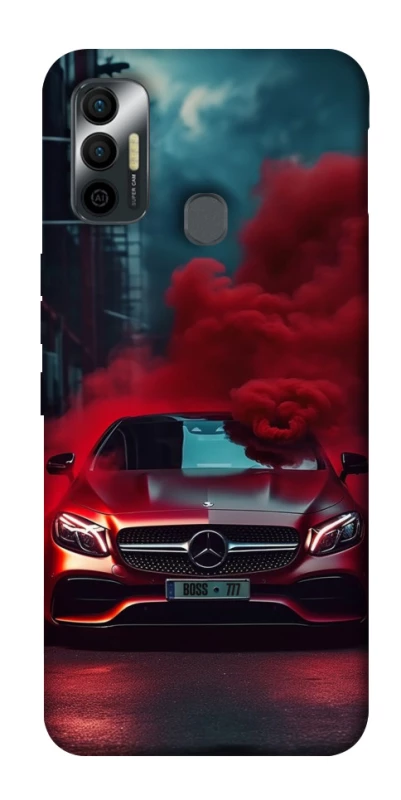 Чохол на TECNO Spark 7 Mercedes in smoke фото 1 з 1