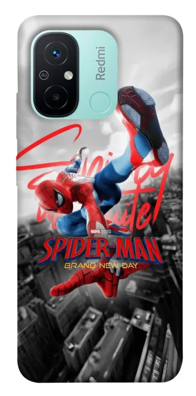 Чехол на Xiaomi Redmi 12C / Poco C55 Spider Man ver.1 фото 1 из 1