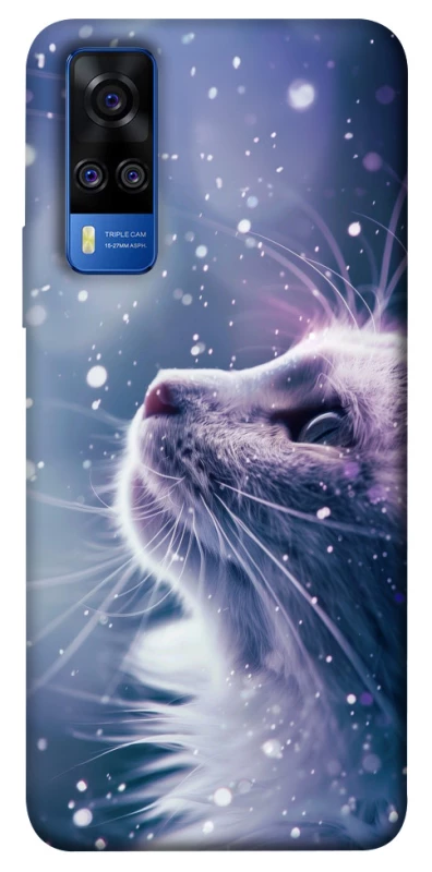 Чехол на Vivo Y51a Snow cat фото 1 из 1