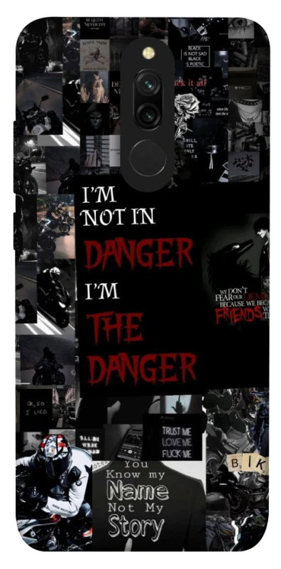 Чохол на Xiaomi Redmi 8 Danger collage фото 1 з 1