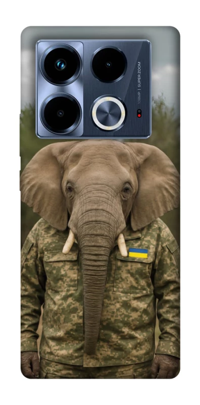 Чохол на Infinix Note 40 4G Слон захисник фото 1 з 1