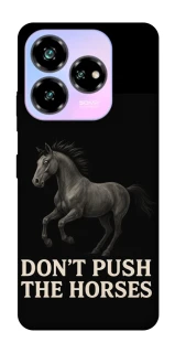 Чехол на ZTE Nubia V60 Don't push the horses фото 1 из 1