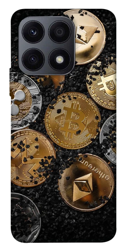 Чехол на Huawei Honor X8a Many coins v2 фото 1 из 1