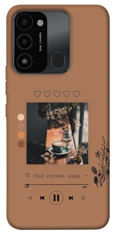 Чохол на TECNO Spark 8C Coffee player фото 1 з 1