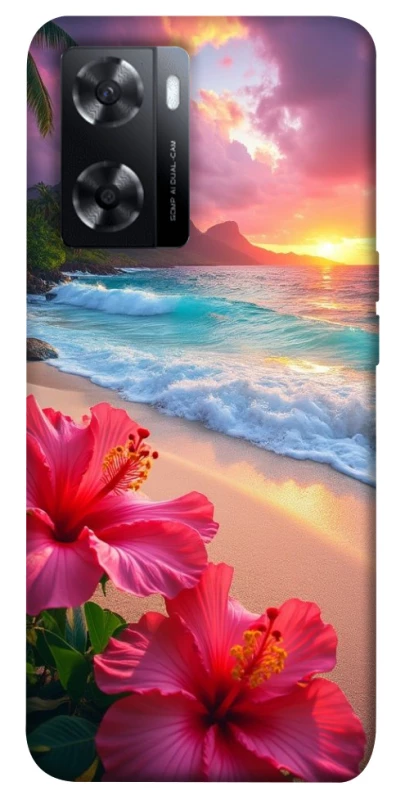 Чехол на Oppo A77s Flowers v21 фото 1 из 1