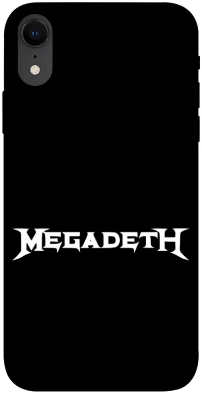 Чохол на Apple iPhone XR (6.1") Megadeth logo фото 1 Чохол на Apple iPhone XR (6.1") Megadeth logo фото 1 з 1