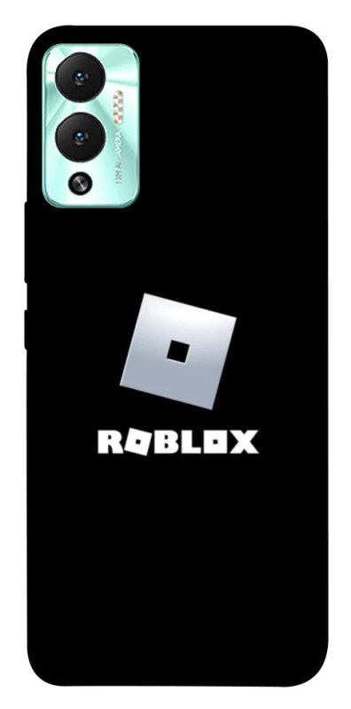 Чохол на Infinix Hot 12 Play Roblox logo black фото 1 з 1