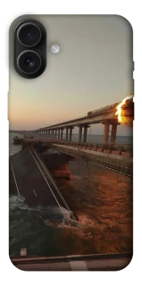 Чохол на Apple iPhone 16 Plus Кримський міст втомився фото 1 з 1