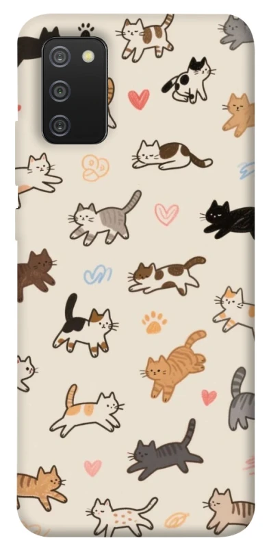 Чохол на Samsung Galaxy A02s Cat style ver.2 фото 1 з 1