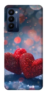 Чохол на TECNO Camon 18 Pro Red hearts фото 1 з 1