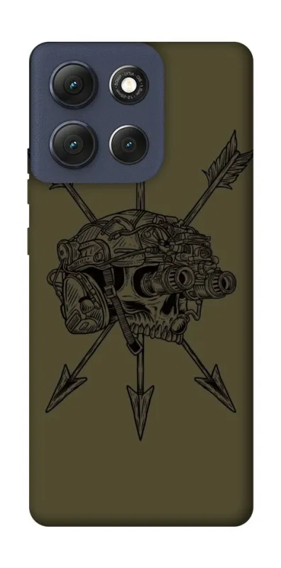 Чехол на Motorola Moto G86 Mil skull фото 1 из 1