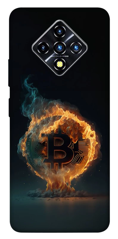 Чехол на Infinix Zero 8 Fire Bitcoin фото 1 из 1