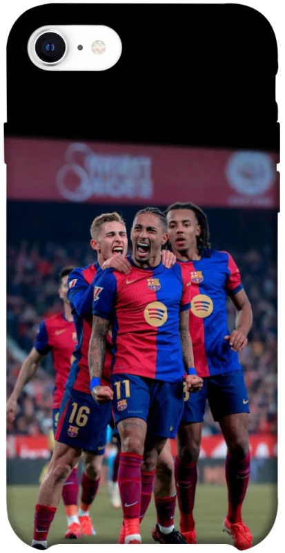 Чохол на Apple iPhone SE (2020) FC Barcelona team фото 1 з 1