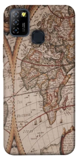 Чехол на Infinix Hot 10 Lite Карта путешествий фото 1 из 1