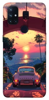 Чехол на OnePlus Nord N10 5G Porsche at sunset фото 1 из 1