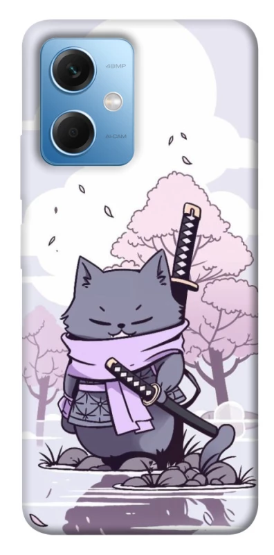 Чохол на Xiaomi Redmi Note 12 5G Samurai cat фото 1 з 1