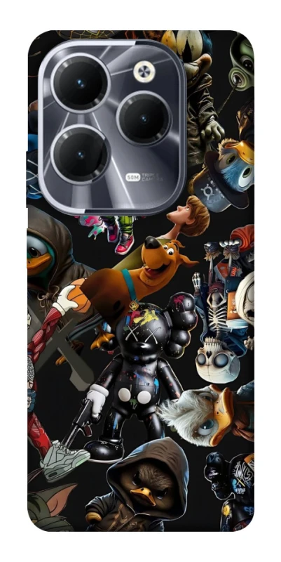 Чохол на Infinix Hot 40 Cartoons фото 1 з 1