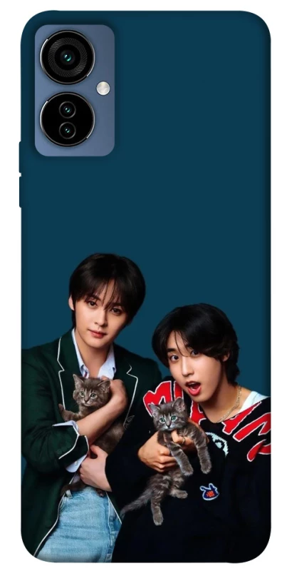 Чехол на TECNO Camon 19 Neo Lee Know and Han - Stray Kids фото 1 из 1