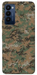 Чехол на TECNO Camon 18 Camouflage v32 фото 1 из 1