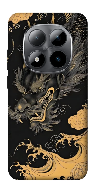 Чохол на Xiaomi Redmi Note 15 Pro 5G gold dragon фото 1 з 1